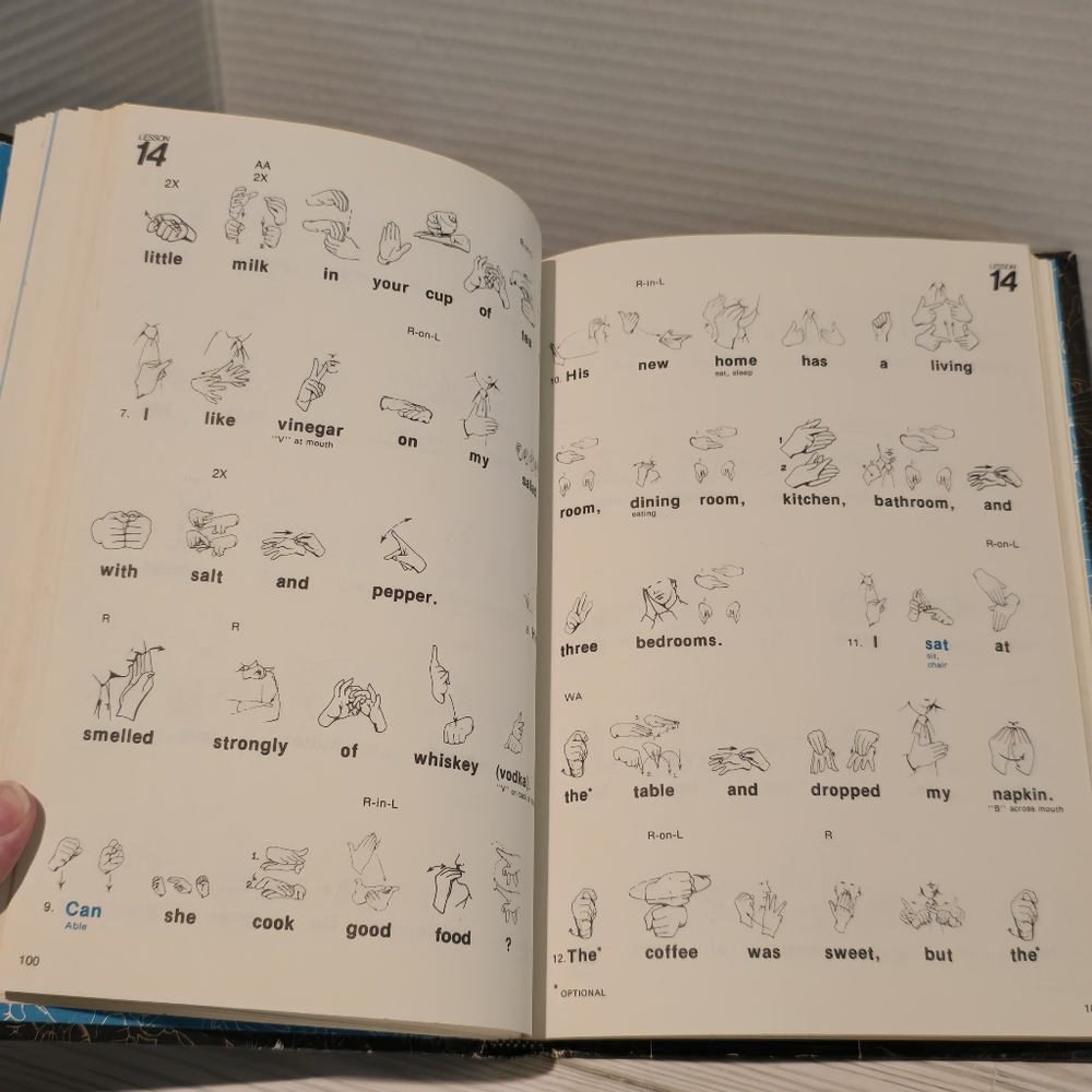 Sign Language Made Simple Book: A Complete Manual For Learning In Sentence Form - Picture 13 of 15